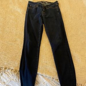 Mid rise skinny jeans